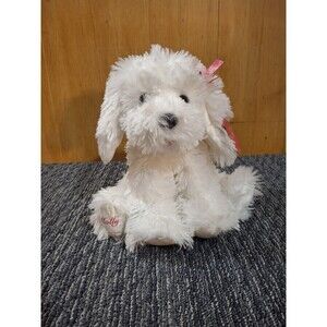 Victoria's Secret GUND Molly White Dog Puppy Plush 12" Limited Edition 2004